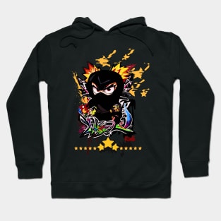 Graffiti Star Ninja Hoodie